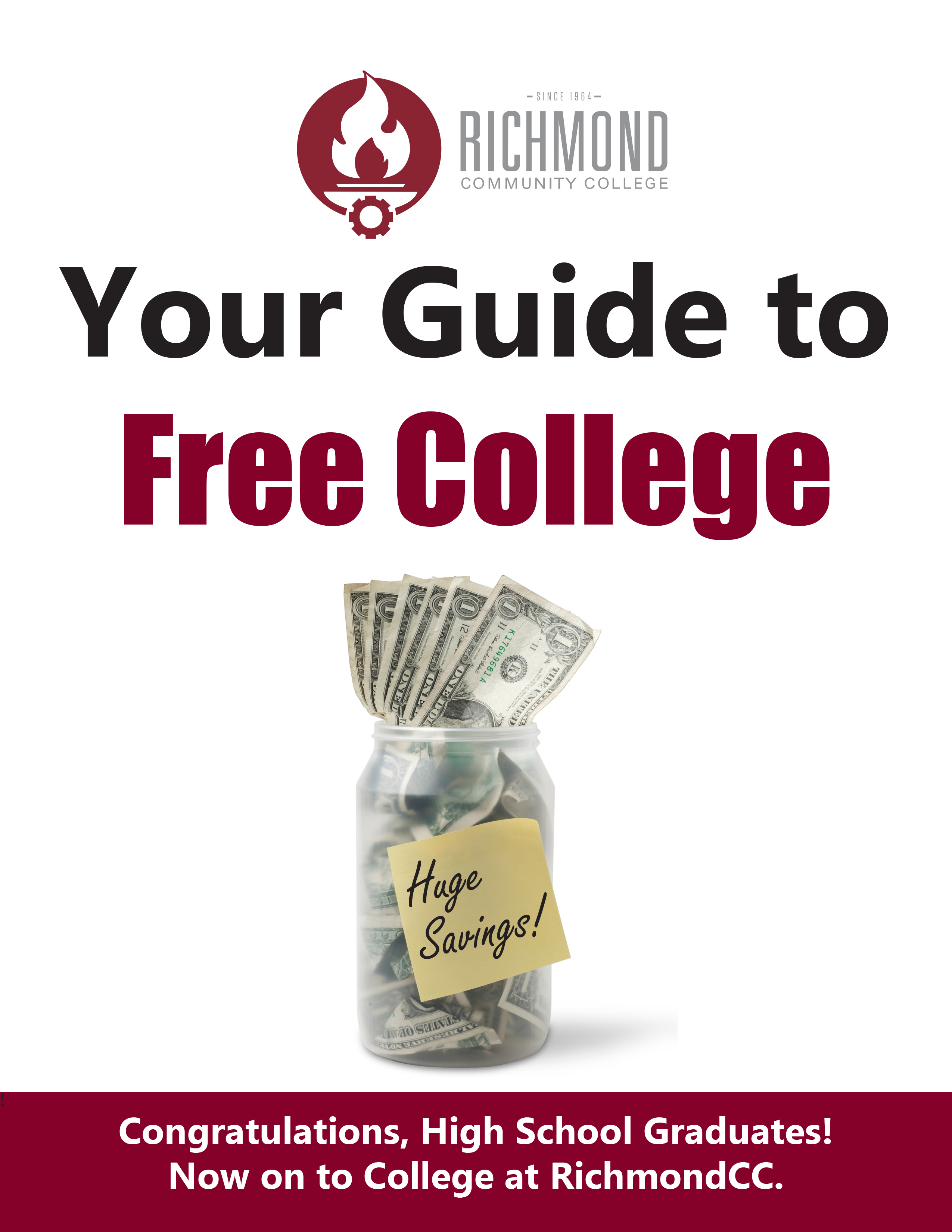 Your guide to free college booklet cover